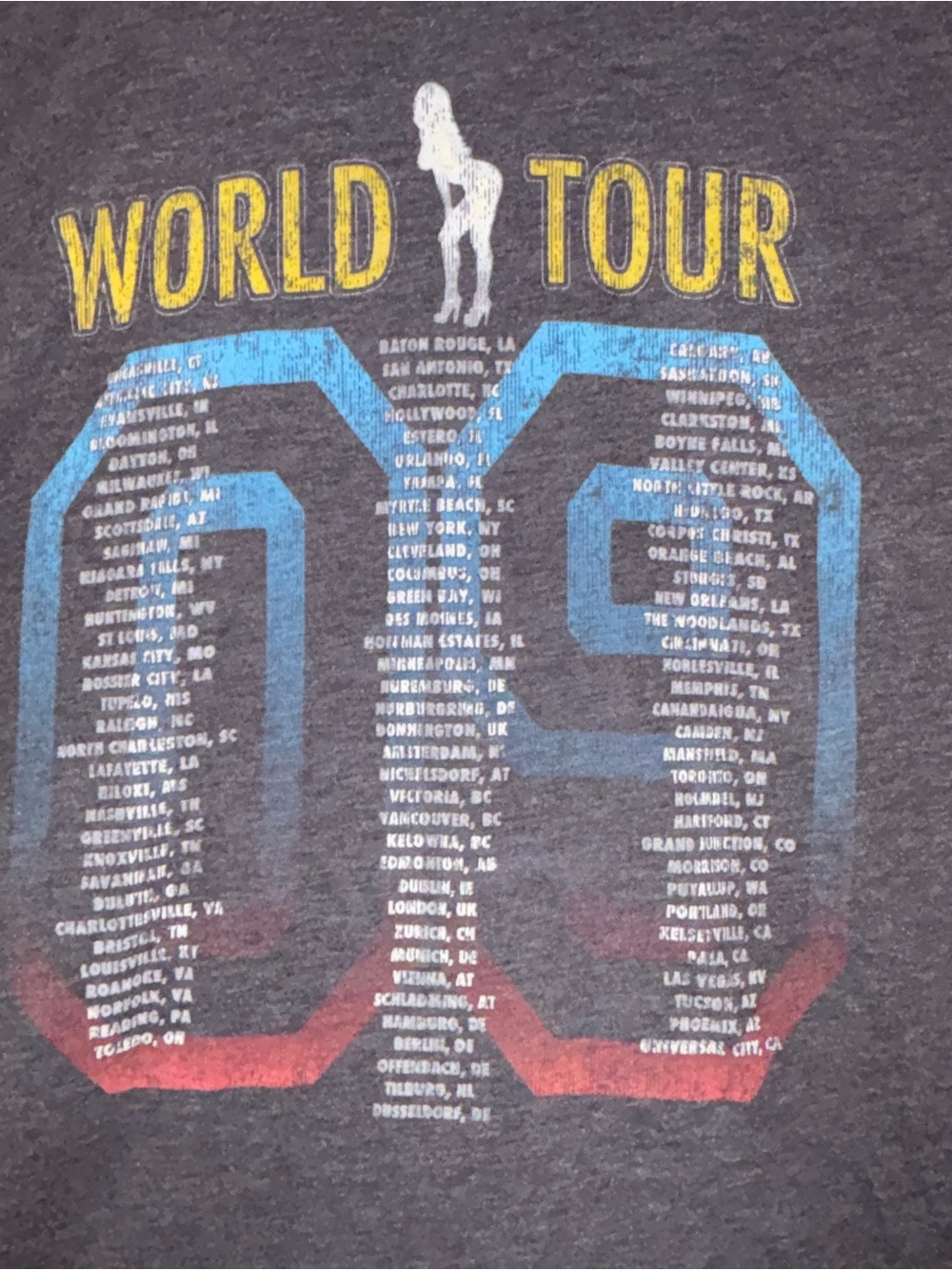 Kid Rock 2008 Graphic Tour TShirt - Picture 4 of 6